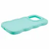 Phonesta Wavy Silicone Back Cover hoesje voor Xiaomi Redmi Note 14 4G - Mintgroen 5