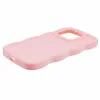 Phonesta Wavy Silicone Back Cover hoesje voor Xiaomi Redmi Note 14 4G - Roze 5