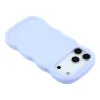 Phonesta Wavy Silicone Back Cover hoesje voor Apple iPhone 17 Pro Max - Paars 5