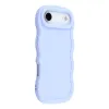 Phonesta Wavy Silicone Back Cover hoesje voor Apple iPhone Air - Paars 2