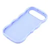 Phonesta Wavy Silicone Back Cover hoesje voor Apple iPhone Air - Paars 6