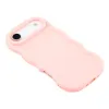Phonesta Wavy Silicone Back Cover hoesje voor Apple iPhone Air - Roze 4