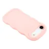 Phonesta Wavy Silicone Back Cover hoesje voor Apple iPhone Air - Roze 5