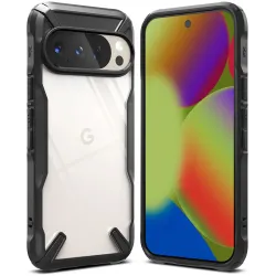 Ringke Fusion X Back Cover hoesje voor Google Pixel 10 / 10 Pro - Zwart