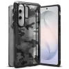 Ringke Fusion X Back Cover hoesje voor Samsung Galaxy S26 Ultra - Camo Zwart 2