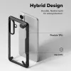 Ringke Fusion X Back Cover hoesje voor Samsung Galaxy S26 - Zwart 5