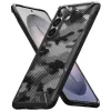 Ringke Fusion X Back Cover hoesje voor Samsung Galaxy S26 - Camo Zwart 3