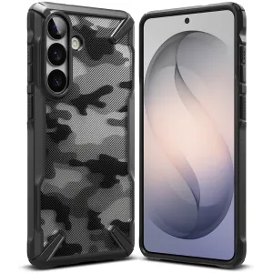 Ringke Fusion X Back Cover hoesje voor Samsung Galaxy S26 Plus - Camo Zwart