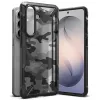 Ringke Fusion X Back Cover hoesje voor Samsung Galaxy S26 Plus - Camo Zwart 3
