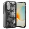 Ringke Fusion X Back Cover hoesje voor Samsung Galaxy A57 - Camo Zwart 2