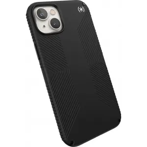 Speck Presidio2 Grip Back Cover hoesje met MagSafe voor Apple iPhone 15 Plus/14 Plus - Zwart