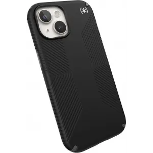Speck Presidio2 Grip Back Cover hoesje voor Apple iPhone 17e/16e/15/14/13 - Zwart