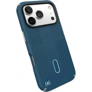 Speck Presidio2 Grip ClickLock Back Cover hoesje met MagSafe voor Apple iPhone 17 Pro - Blauw