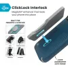 Speck Presidio2 Grip ClickLock Back Cover hoesje met MagSafe voor Apple iPhone 17 Pro - Blauw 2