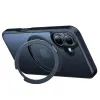 Torras Ostand Pro Back Cover hoesje met MagSafe voor Apple iPhone 16 Plus - Zwart 1