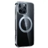 Torras Ostand Pro Back Cover hoesje met MagSafe voor Apple iPhone 16 Pro - Transparant 2
