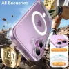 Torras Pstand Back Cover hoesje met MagSafe voor Apple iPhone 16 - Transparant 4