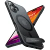 Torras Pstand Back Cover hoesje met MagSafe voor Apple iPhone 16 Plus - Zwart 0