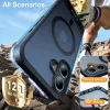 Torras Pstand Back Cover hoesje met MagSafe voor Apple iPhone 16 Plus - Zwart 1