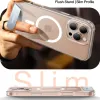 Torras Pstand Back Cover hoesje met MagSafe voor Apple iPhone 16 Pro Max - Transparant 4