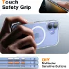Torras Diamond Back Cover hoesje met MagSafe voor Apple iPhone 16 Plus - Transparant 5
