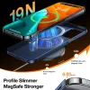 Torras OriginFit-Mag Back Cover hoesje met MagSafe voor Apple iPhone 15 Pro - Donkerblauw 2