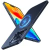 Torras OriginFit-Mag Back Cover hoesje met MagSafe voor Apple iPhone 15 Pro Max - Donkerblauw 0