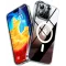 Torras Diamond Back Cover hoesje met MagSafe voor Apple iPhone 15 Pro - Transparant