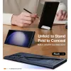 Torras Pstand Back Cover hoesje met MagSafe voor Samsung Galaxy S24 Ultra - Zwart 6
