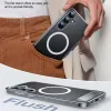 Torras Pstand Back Cover hoesje met MagSafe voor Samsung Galaxy S25 Plus - Transparant 3