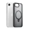 Torras Ostand Spin Back Cover hoesje met MagSafe voor Apple iPhone 17e/16e - Zwart 1