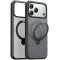 Torras Ostand Spin Back Cover hoesje met MagSafe voor Apple iPhone 17 Pro - Zwart