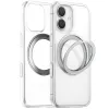 Torras Ostand Pro Back Cover hoesje met MagSafe voor Apple iPhone 17 - Transparant 1