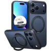 Torras Ostand Pro Back Cover hoesje met MagSafe voor Apple iPhone 17 Pro Max - Zwart 0