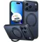 Torras Ostand Pro Back Cover hoesje met MagSafe voor Apple iPhone 17 Pro Max - Zwart