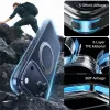 Torras Ostand Pro Back Cover hoesje met MagSafe voor Apple iPhone 17 Pro Max - Transparant 4