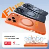 Torras Ostand Pro Back Cover hoesje met MagSafe voor Apple iPhone 17 Pro - Oranje 5