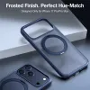 Torras Ostand Pro Back Cover hoesje met MagSafe voor Apple iPhone 17 Pro Max - Donkerblauw 2
