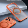 Torras Ostand Pro Back Cover hoesje met MagSafe voor Apple iPhone 17 Pro Max - Oranje 5