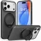 Torras Ostand R Fitness Back Cover hoesje met MagSafe voor Apple iPhone 17 Pro Max - Zwart