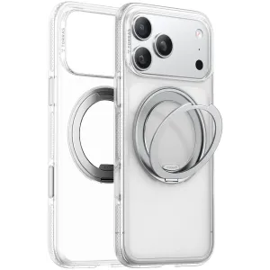 Torras Ostand R Fitness Back Cover hoesje met MagSafe voor Apple iPhone 17 Pro - Transparant