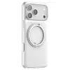 Torras Ostand R Fitness Back Cover hoesje met MagSafe voor Apple iPhone 17 Pro Max - Transparant 1