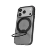 Torras Ostand R Fitness Back Cover hoesje met MagSafe voor Apple iPhone 17 Pro Max - Transparant 4