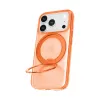 Torras Ostand R Fitness Back Cover hoesje met MagSafe voor Apple iPhone 17 Pro - Oranje 2