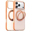 Torras Ostand R Fitness Back Cover hoesje met MagSafe voor Apple iPhone 17 Pro Max - Oranje 1