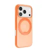 Torras Ostand R Fitness Back Cover hoesje met MagSafe voor Apple iPhone 17 Pro Max - Oranje 3