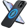Torras SlimFit Back Cover hoesje met MagSafe voor Apple iPhone 17 - Zwart 0
