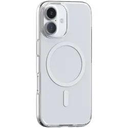 Torras SlimFit Back Cover hoesje met MagSafe voor Apple iPhone 17 - Transparant