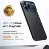 Torras SlimFit Back Cover hoesje met MagSafe voor Apple iPhone 17 Pro - Zwart 3