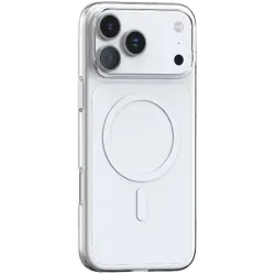 Torras SlimFit Back Cover hoesje met MagSafe voor Apple iPhone 17 Pro - Transparant